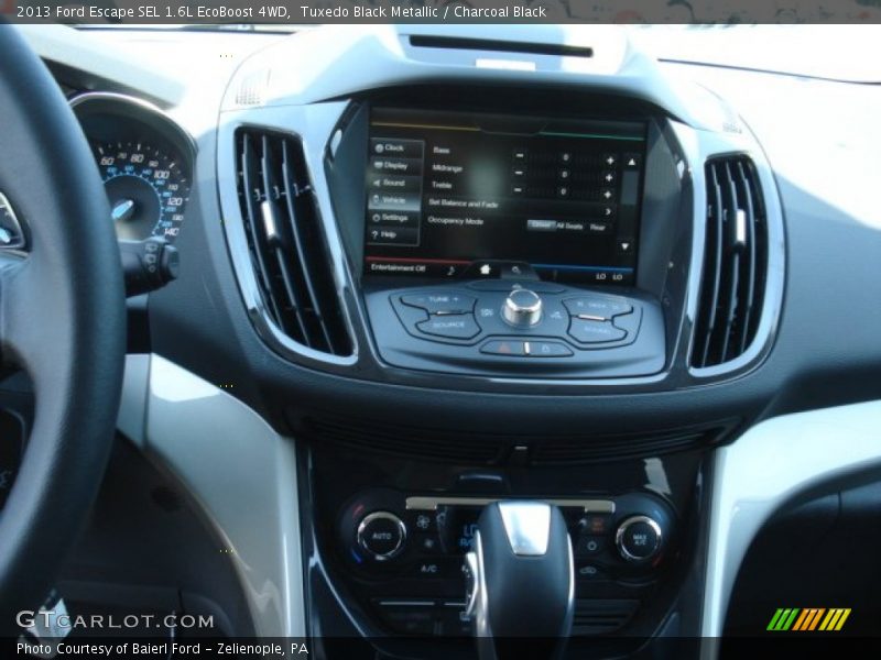 Tuxedo Black Metallic / Charcoal Black 2013 Ford Escape SEL 1.6L EcoBoost 4WD
