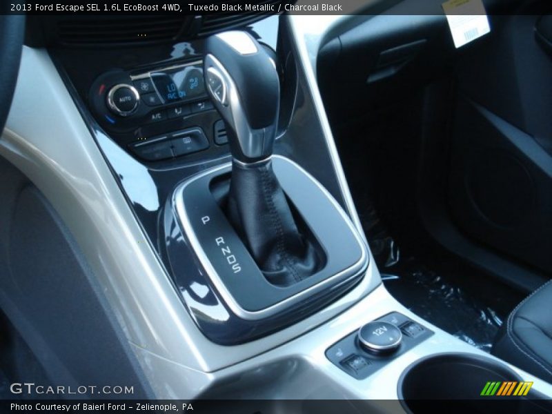 Tuxedo Black Metallic / Charcoal Black 2013 Ford Escape SEL 1.6L EcoBoost 4WD