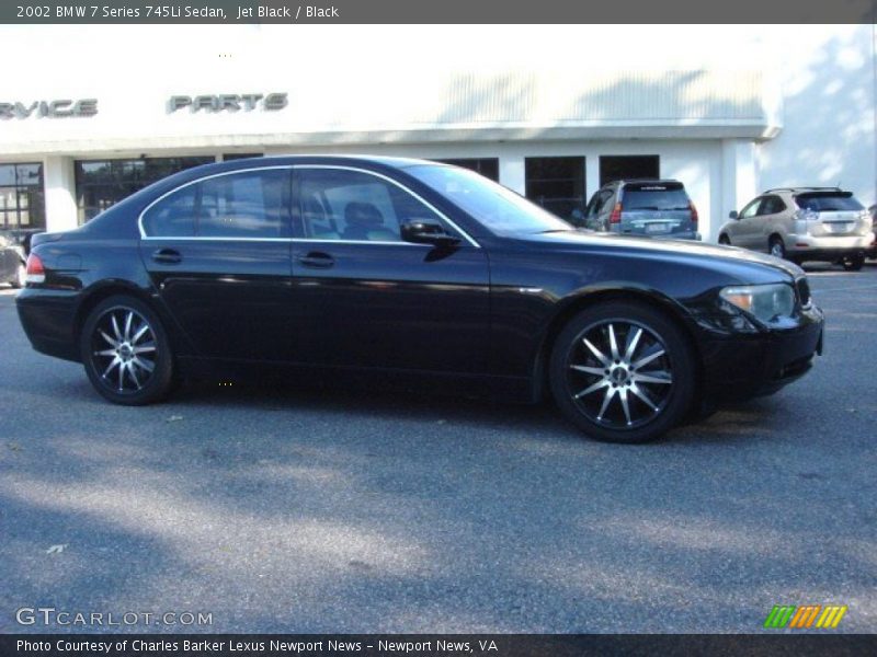 Jet Black / Black 2002 BMW 7 Series 745Li Sedan