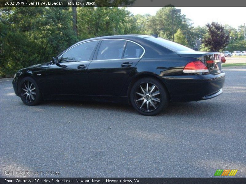 Jet Black / Black 2002 BMW 7 Series 745Li Sedan