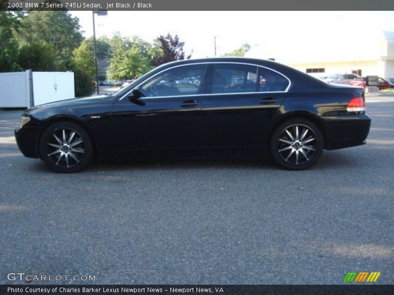 Jet Black / Black 2002 BMW 7 Series 745Li Sedan