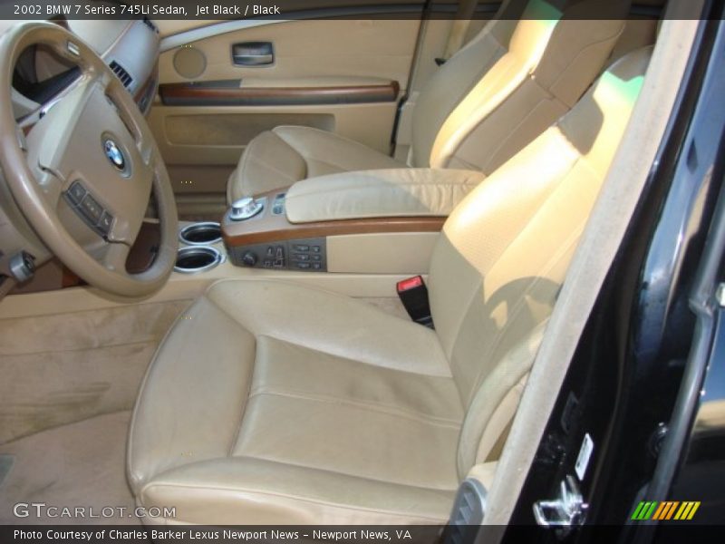 Jet Black / Black 2002 BMW 7 Series 745Li Sedan