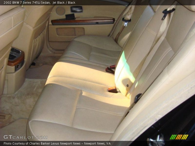 Jet Black / Black 2002 BMW 7 Series 745Li Sedan