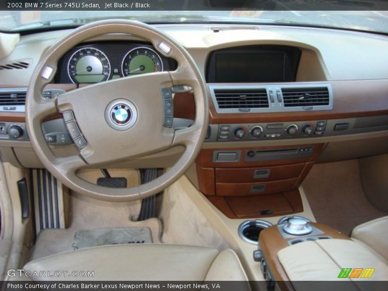 Dashboard of 2002 7 Series 745Li Sedan