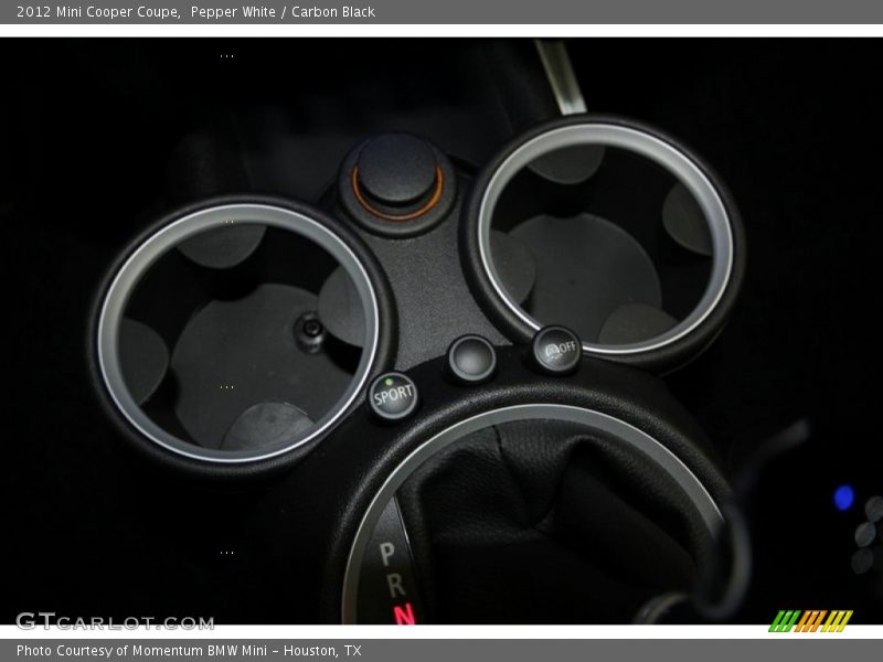 Pepper White / Carbon Black 2012 Mini Cooper Coupe
