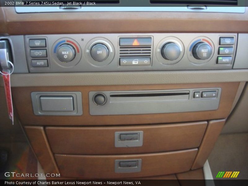 Controls of 2002 7 Series 745Li Sedan
