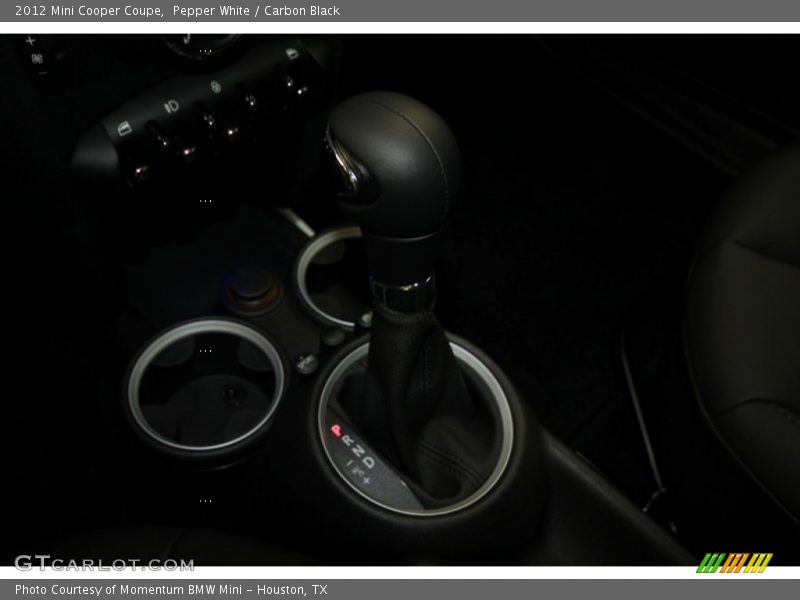 Pepper White / Carbon Black 2012 Mini Cooper Coupe