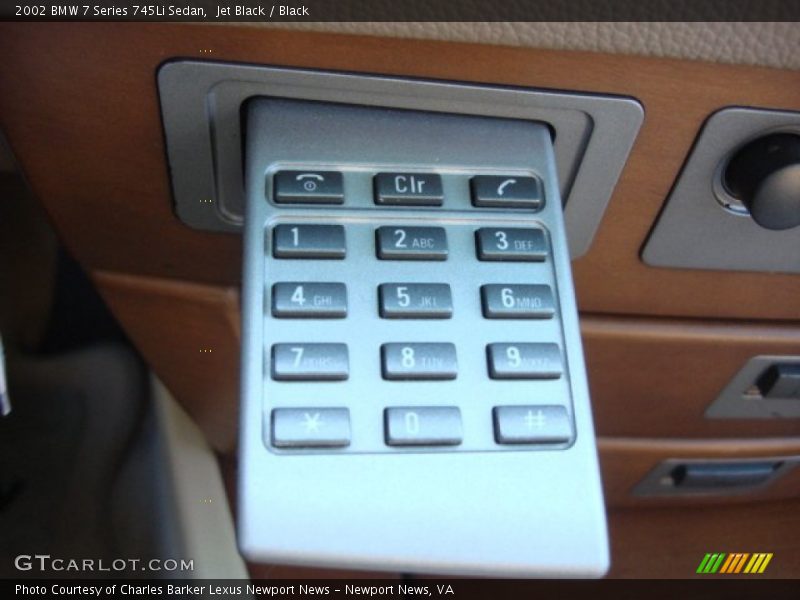 Jet Black / Black 2002 BMW 7 Series 745Li Sedan