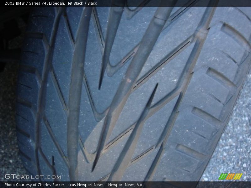 Jet Black / Black 2002 BMW 7 Series 745Li Sedan