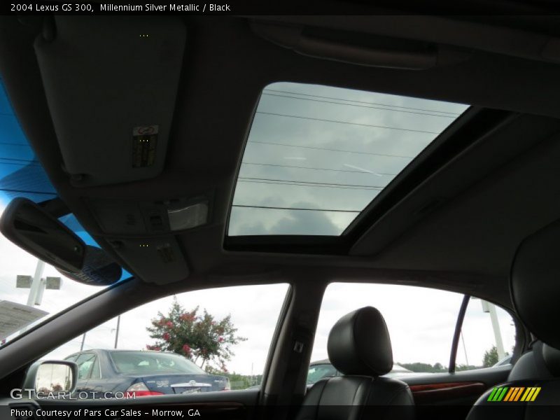 Millennium Silver Metallic / Black 2004 Lexus GS 300
