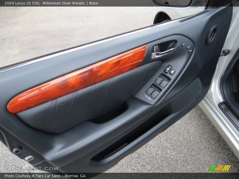 Millennium Silver Metallic / Black 2004 Lexus GS 300