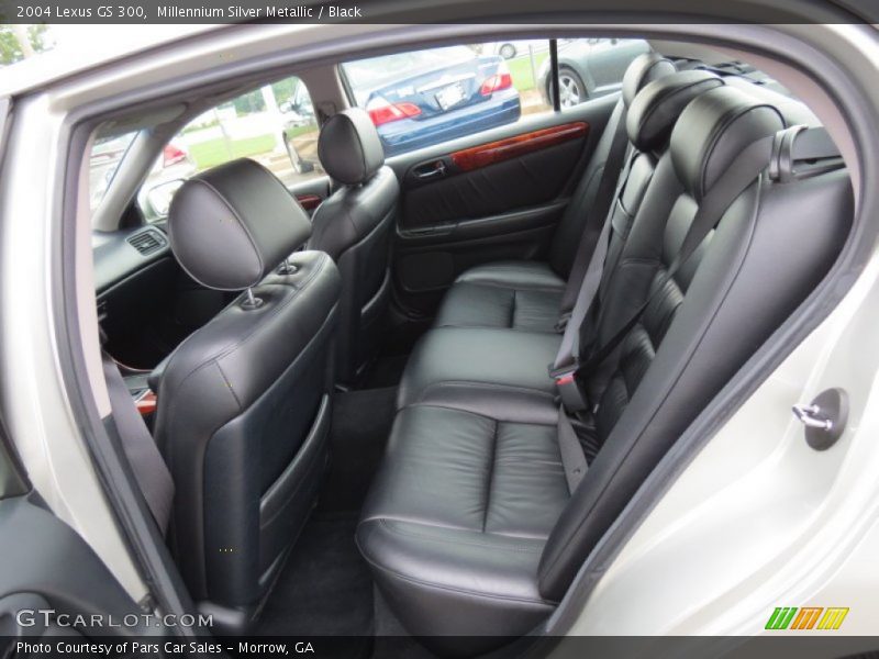 Millennium Silver Metallic / Black 2004 Lexus GS 300