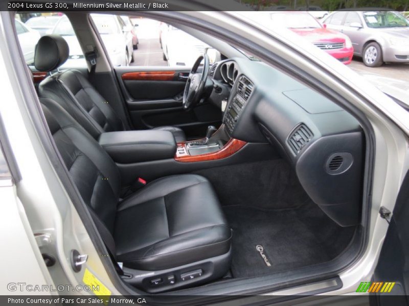 Millennium Silver Metallic / Black 2004 Lexus GS 300
