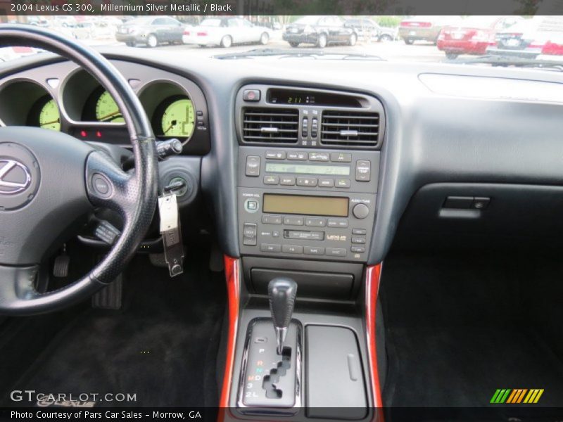 Millennium Silver Metallic / Black 2004 Lexus GS 300