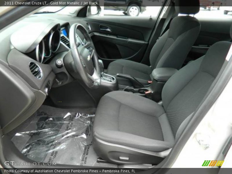 Gold Mist Metallic / Jet Black 2011 Chevrolet Cruze LT
