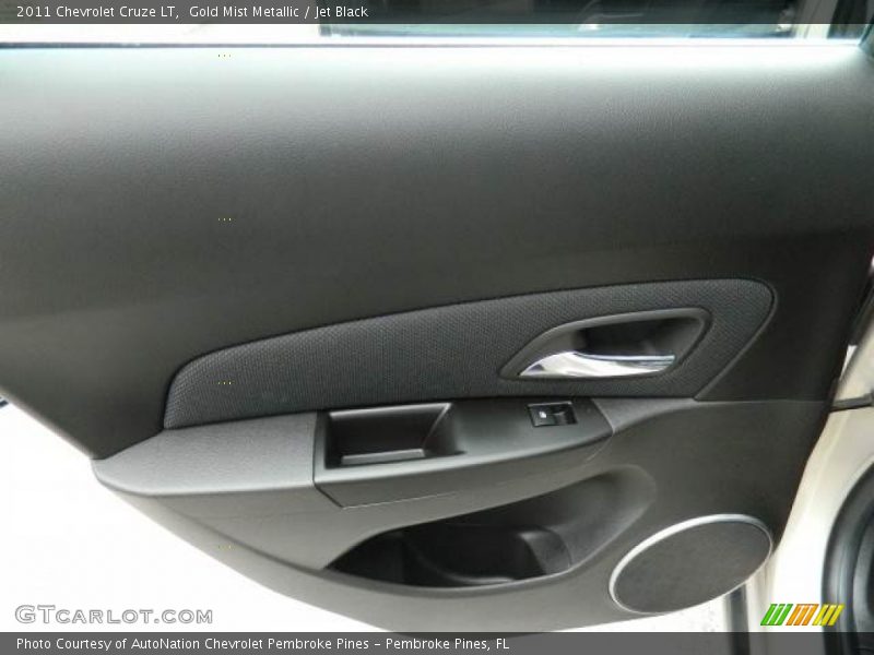 Gold Mist Metallic / Jet Black 2011 Chevrolet Cruze LT