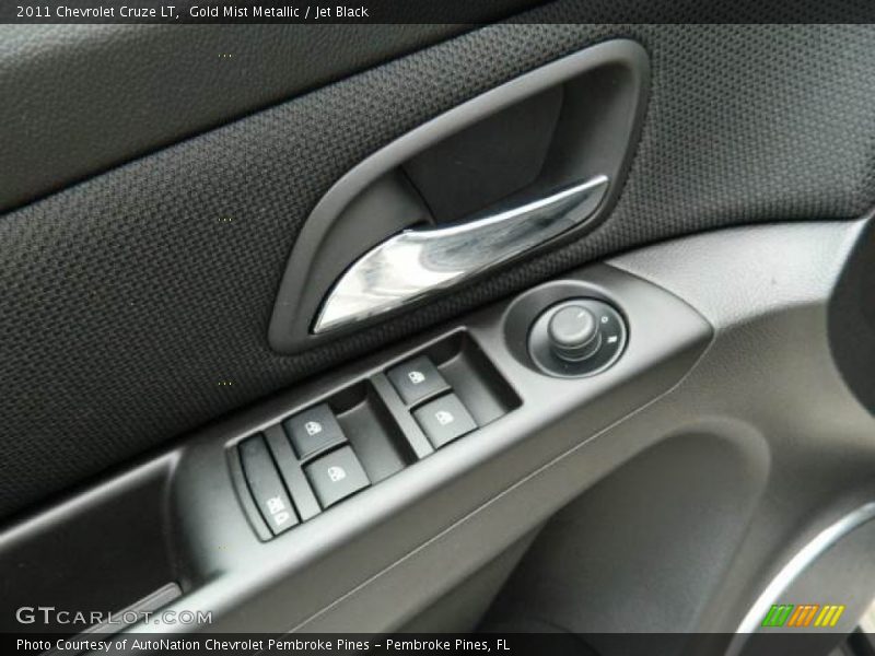 Gold Mist Metallic / Jet Black 2011 Chevrolet Cruze LT