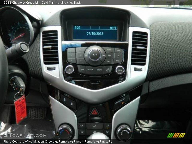 Gold Mist Metallic / Jet Black 2011 Chevrolet Cruze LT