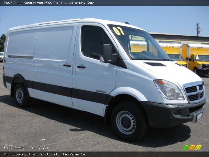 Front 3/4 View of 2007 Sprinter Van 2500 Cargo
