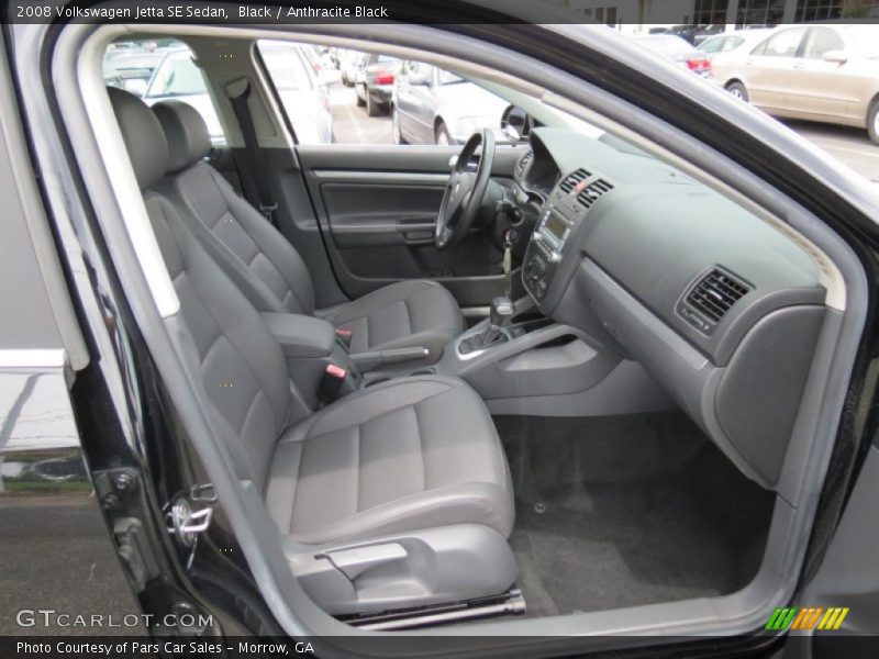 Black / Anthracite Black 2008 Volkswagen Jetta SE Sedan