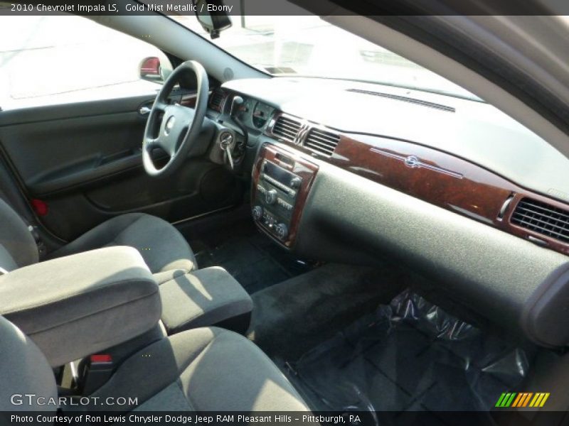 Gold Mist Metallic / Ebony 2010 Chevrolet Impala LS