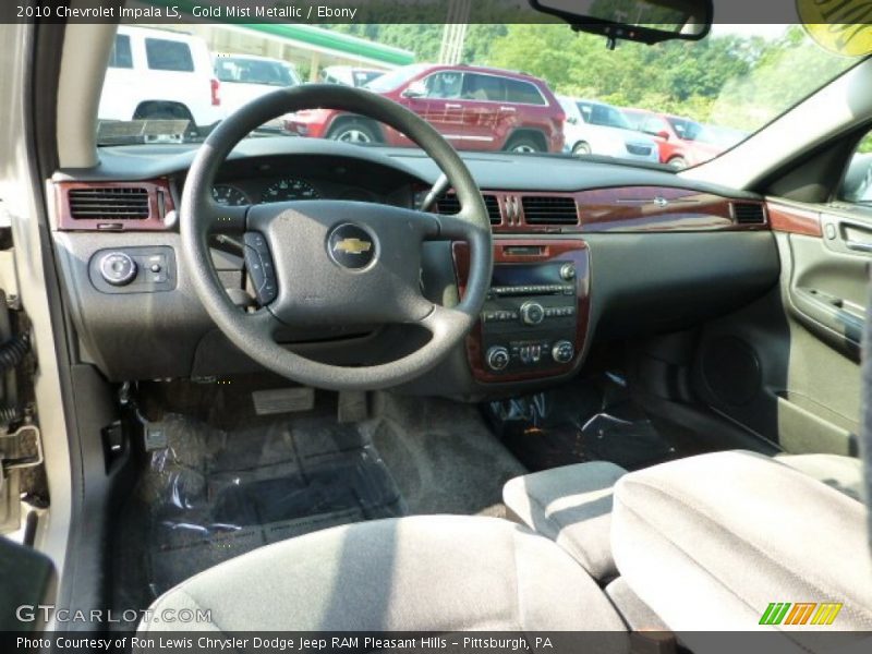 Gold Mist Metallic / Ebony 2010 Chevrolet Impala LS
