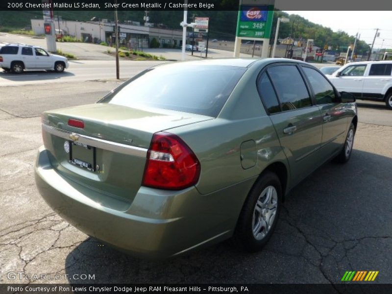 Silver Green Metallic / Cashmere Beige 2006 Chevrolet Malibu LS Sedan