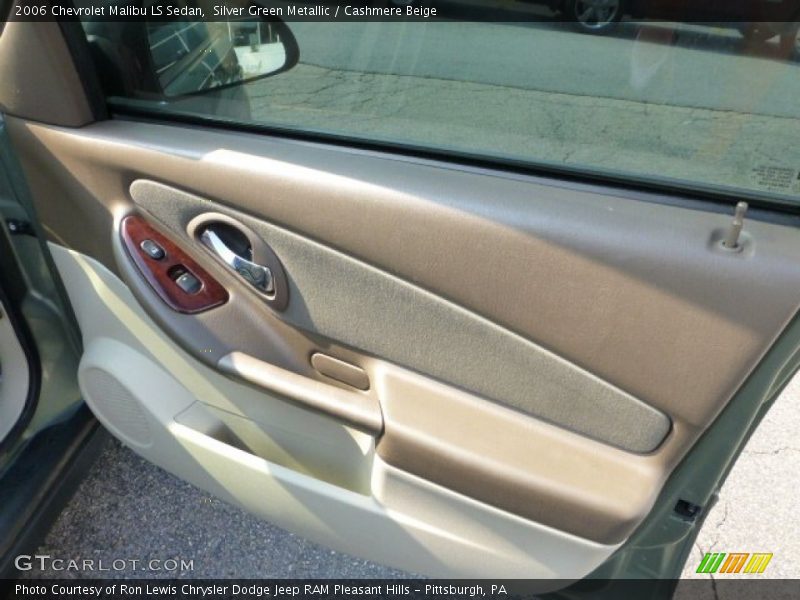 Silver Green Metallic / Cashmere Beige 2006 Chevrolet Malibu LS Sedan