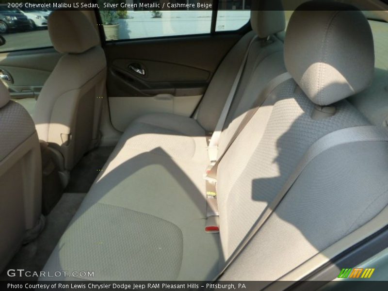 Silver Green Metallic / Cashmere Beige 2006 Chevrolet Malibu LS Sedan