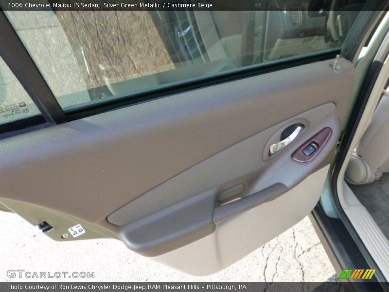 Silver Green Metallic / Cashmere Beige 2006 Chevrolet Malibu LS Sedan
