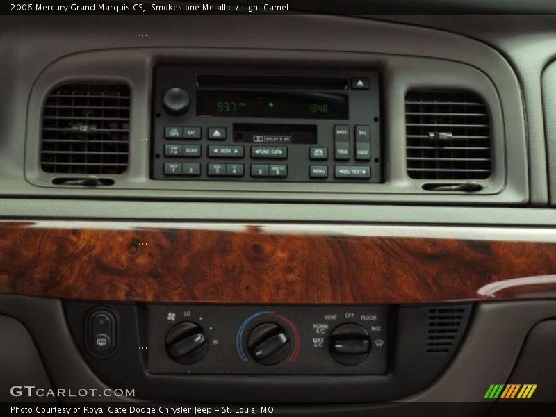 Smokestone Metallic / Light Camel 2006 Mercury Grand Marquis GS
