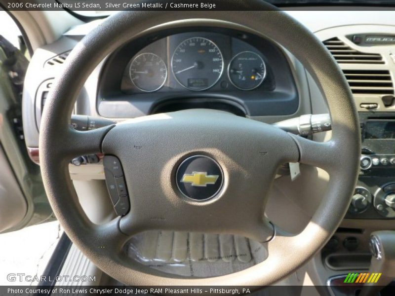 Silver Green Metallic / Cashmere Beige 2006 Chevrolet Malibu LS Sedan