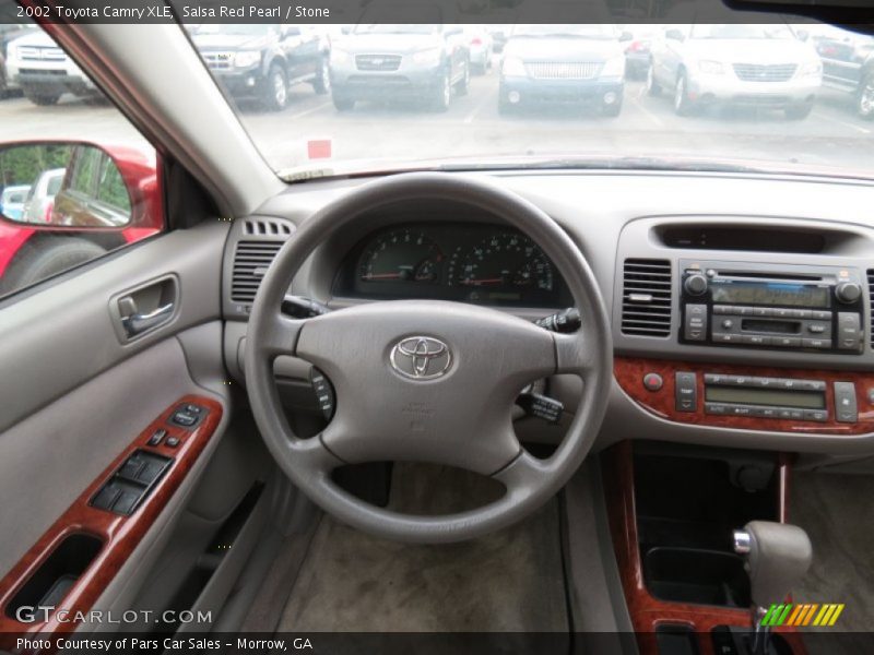 Dashboard of 2002 Camry XLE