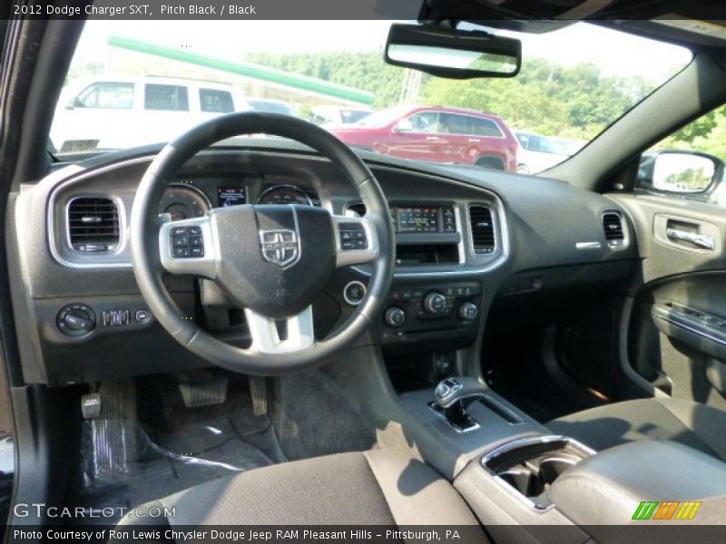 Dashboard of 2012 Charger SXT