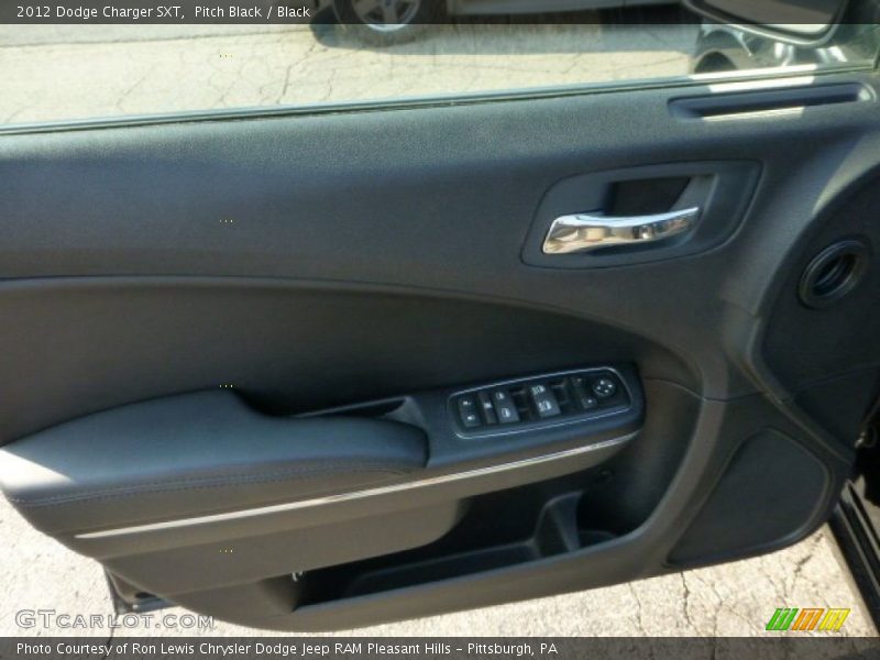 Pitch Black / Black 2012 Dodge Charger SXT