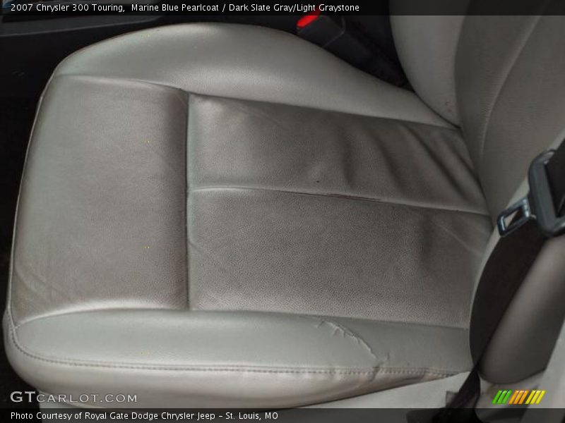 Marine Blue Pearlcoat / Dark Slate Gray/Light Graystone 2007 Chrysler 300 Touring
