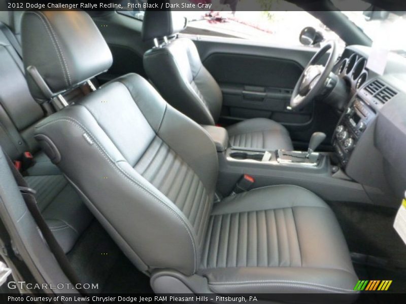 Front Seat of 2012 Challenger Rallye Redline
