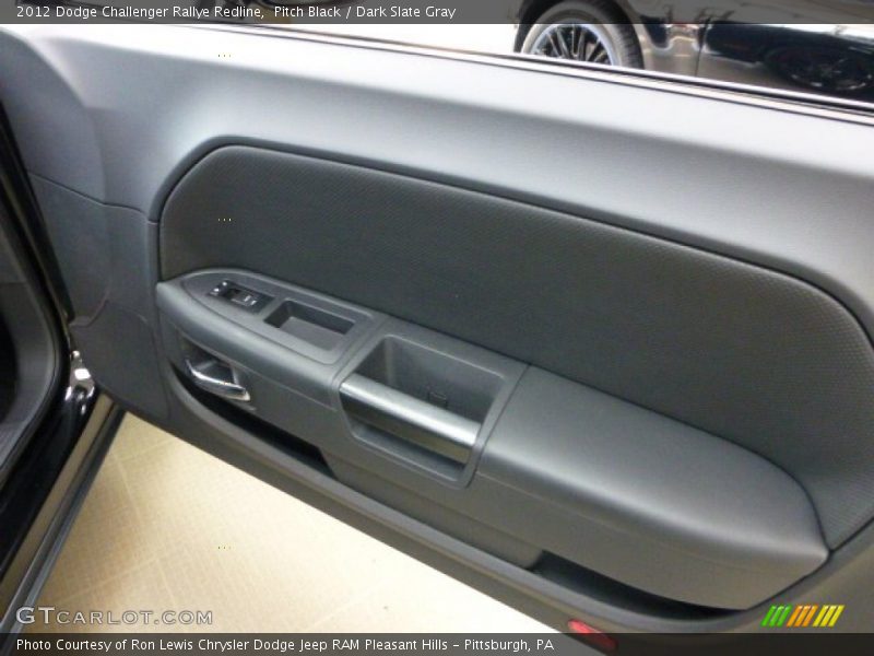 Pitch Black / Dark Slate Gray 2012 Dodge Challenger Rallye Redline