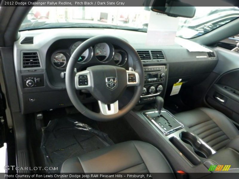 Dashboard of 2012 Challenger Rallye Redline