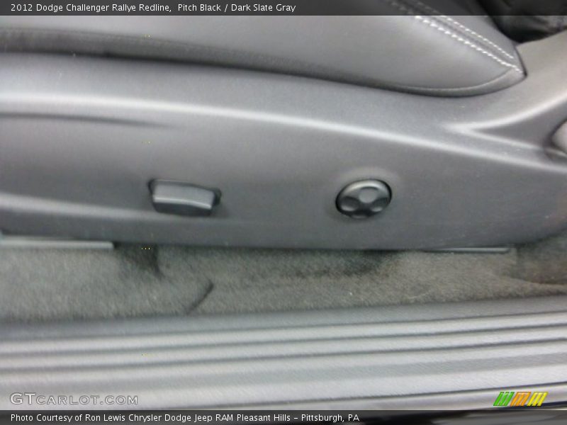 Pitch Black / Dark Slate Gray 2012 Dodge Challenger Rallye Redline
