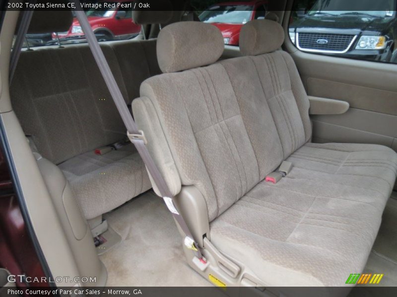 Vintage Red Pearl / Oak 2002 Toyota Sienna CE