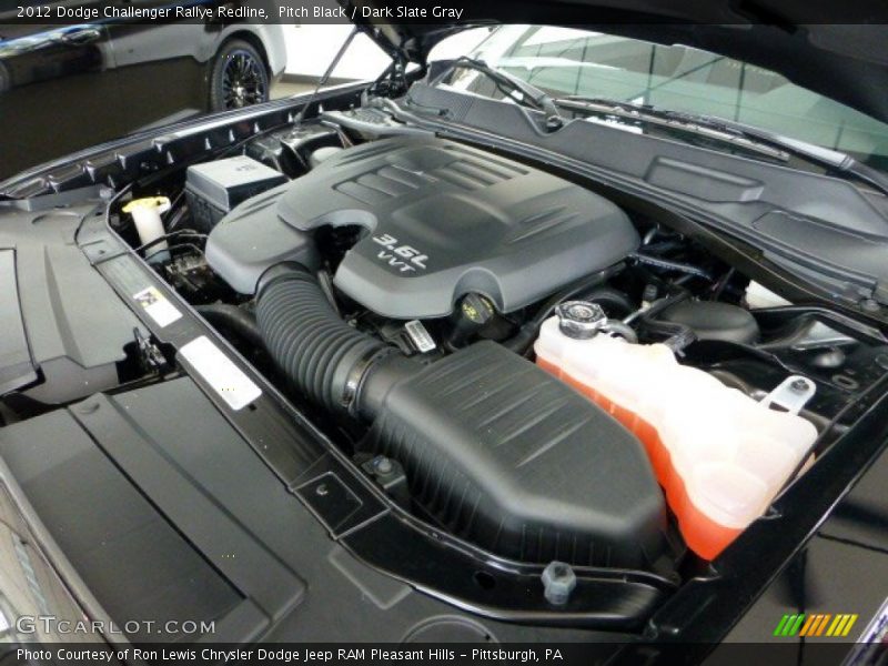  2012 Challenger Rallye Redline Engine - 3.6 Liter DOHC 24-Valve VVT Pentastar V6