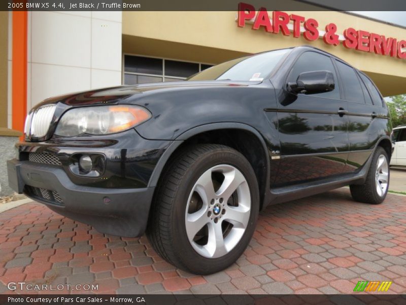 Jet Black / Truffle Brown 2005 BMW X5 4.4i