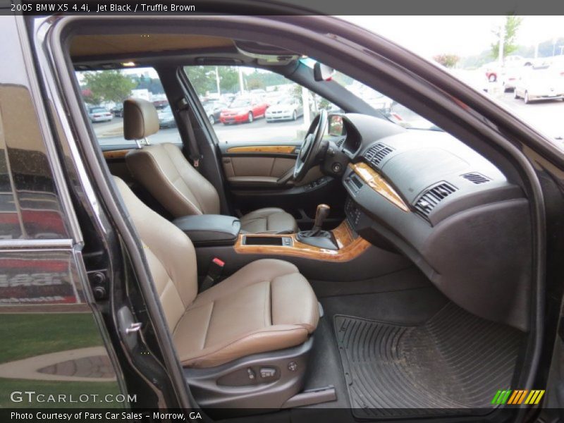 Jet Black / Truffle Brown 2005 BMW X5 4.4i