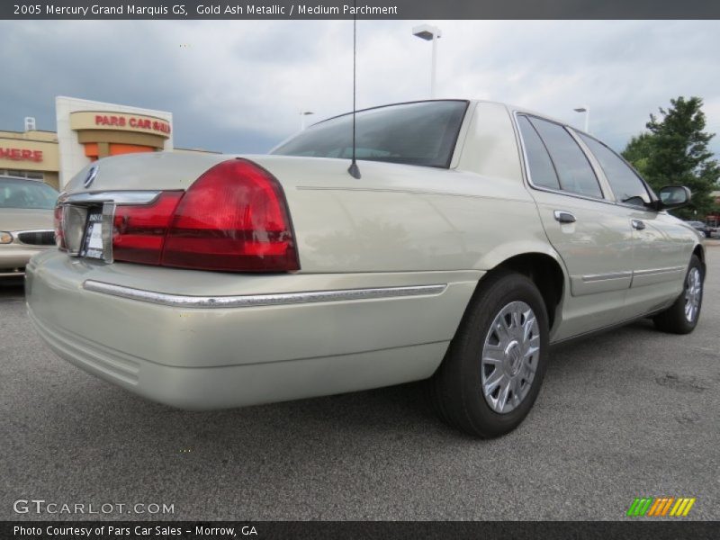 Gold Ash Metallic / Medium Parchment 2005 Mercury Grand Marquis GS