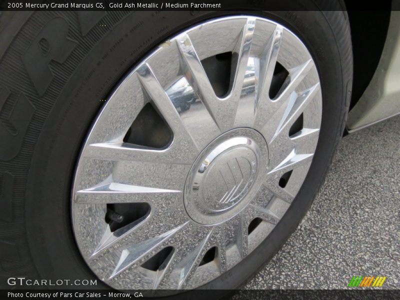 Gold Ash Metallic / Medium Parchment 2005 Mercury Grand Marquis GS