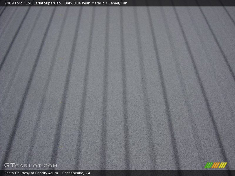 Dark Blue Pearl Metallic / Camel/Tan 2009 Ford F150 Lariat SuperCab