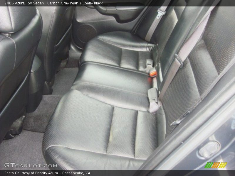 Carbon Gray Pearl / Ebony Black 2006 Acura TSX Sedan