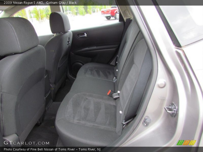 Gotham Gray / Black 2009 Nissan Rogue S AWD