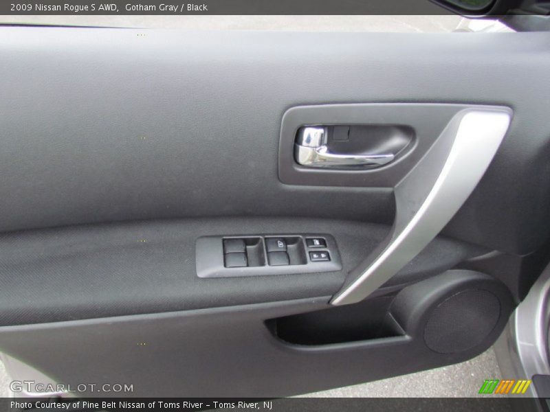 Gotham Gray / Black 2009 Nissan Rogue S AWD
